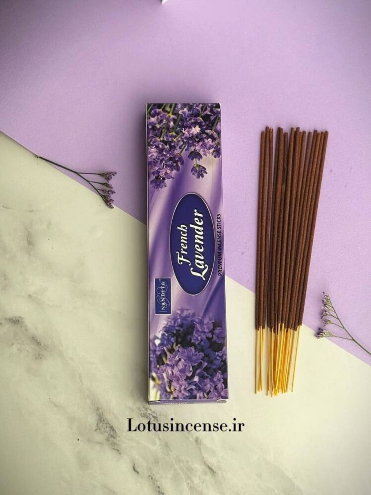 عود دست ساز لوندر (اسطوخودوس فرانسوی) french lavender