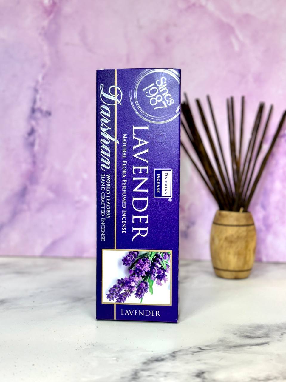  عود دست ساز دارشان Darshan مدل لوندر Lavender 