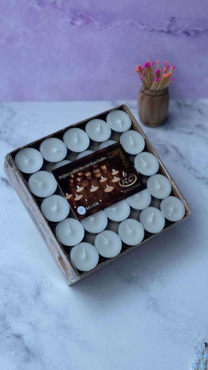  شمع وارمر رویا کندل خارجی 5 ساعت سوز بسته 100 عددی 