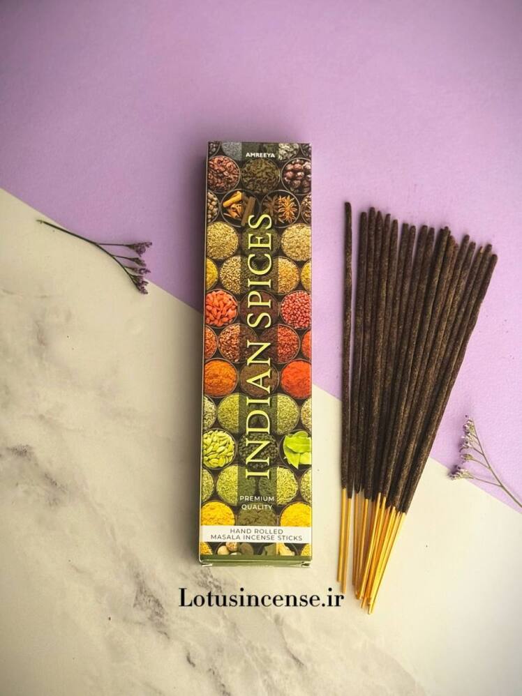 عود دست ساز آمریا مدل رایحه (ادویه هندی) indian spices