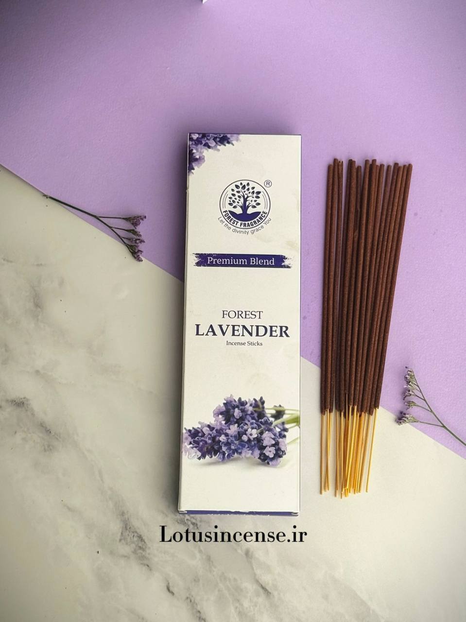  عود دست ساز لوندر برند فورست Forest (اسطوخودوس) lavender 