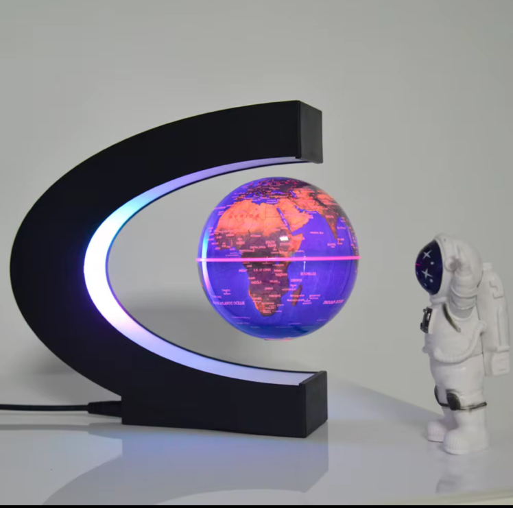 چراغ خواب و جاخودکاری مغناطیسی مدل کره زمین معلق