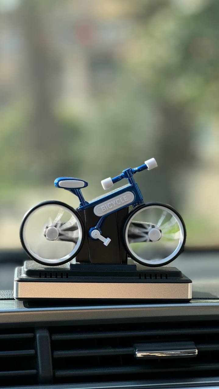  خوشبوکننده خودرو مدل خورشیدی Solar سولار طرح دوچرخه 