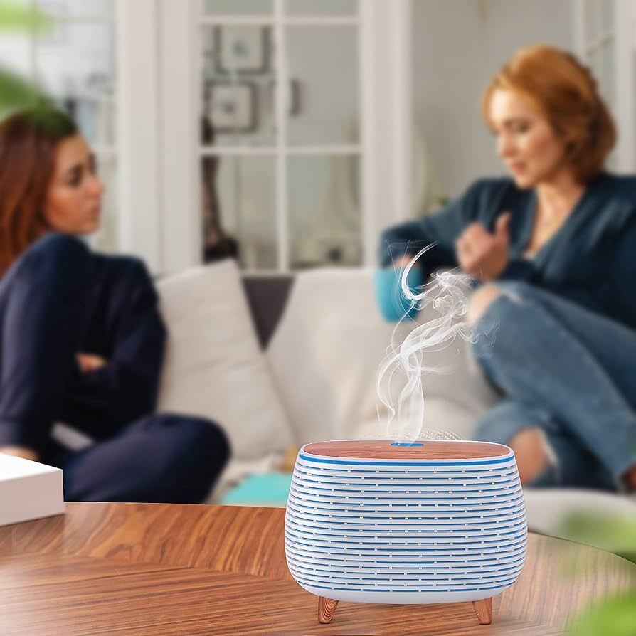  دستگاه بخور سرد و رطوبت ساز پايه چوبی سایز بزرگ مدل kp-7049 